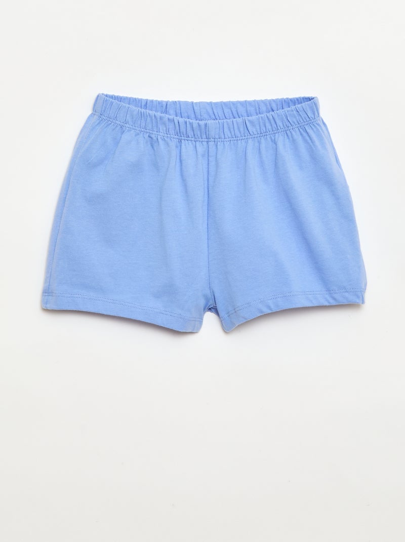 Pijama 'Disney' 2 piezas Pantalón corto + camiseta Blanco - Kiabi