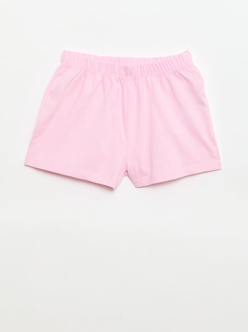 Pijama 'Disney' 2 piezas Pantalón corto + camiseta - Kiabi