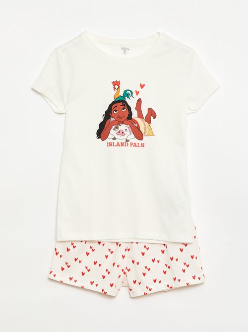 Pijama 'Disney' 2 piezas Pantalón corto + camiseta - Kiabi