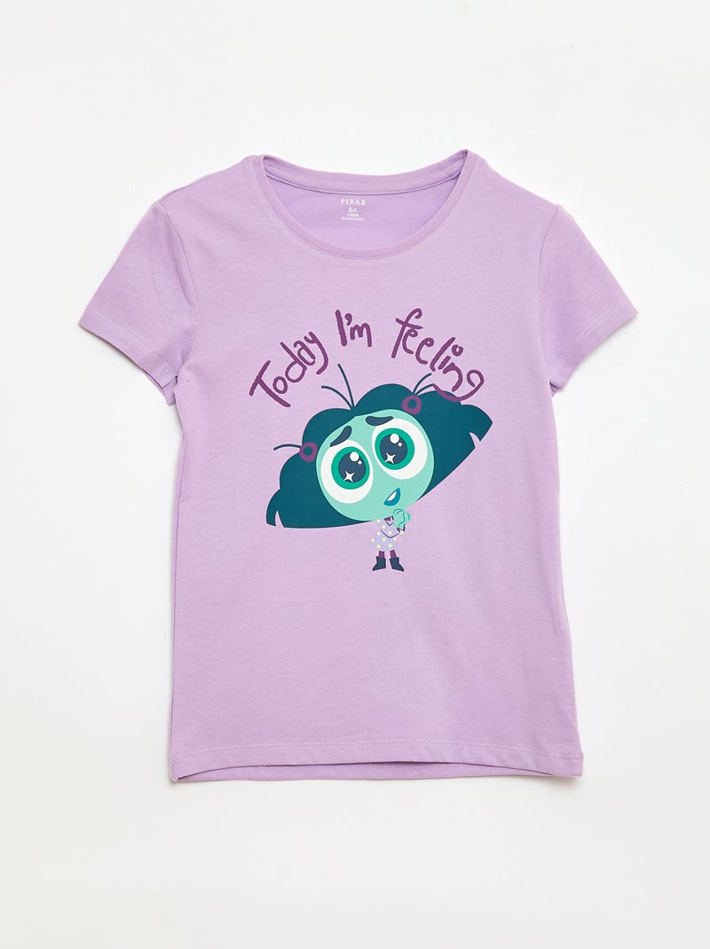 Pijama 'Disney' 2 piezas Pantalón corto + camiseta Purpura - Kiabi