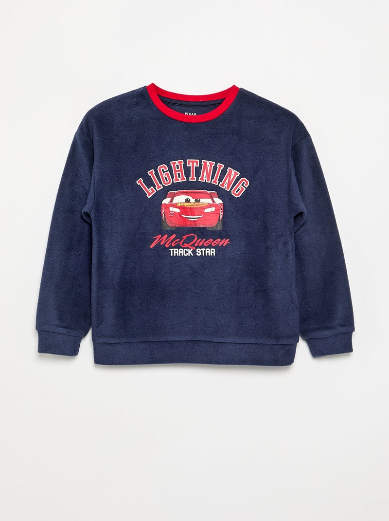 Pijama 'Disney' 'Cars' de 2 piezas - Sudadera + pantalón Azul - Kiabi