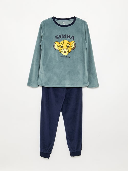 Pijama 'Disney' de 2 piezas de forro polar - Sudadera + pantalón - Kiabi Pijama 'Disney' de 2 piezas de forro polar - Sudadera + pantalón - Kiabi