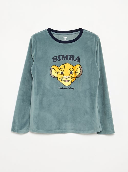 Pijama 'Disney' de 2 piezas de forro polar - Sudadera + pantalón - Kiabi Pijama 'Disney' de 2 piezas de forro polar - Sudadera + pantalón - Kiabi