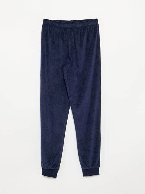 Pijama 'Disney' de 2 piezas de forro polar - Sudadera + pantalón - Kiabi Pijama 'Disney' de 2 piezas de forro polar - Sudadera + pantalón - Kiabi
