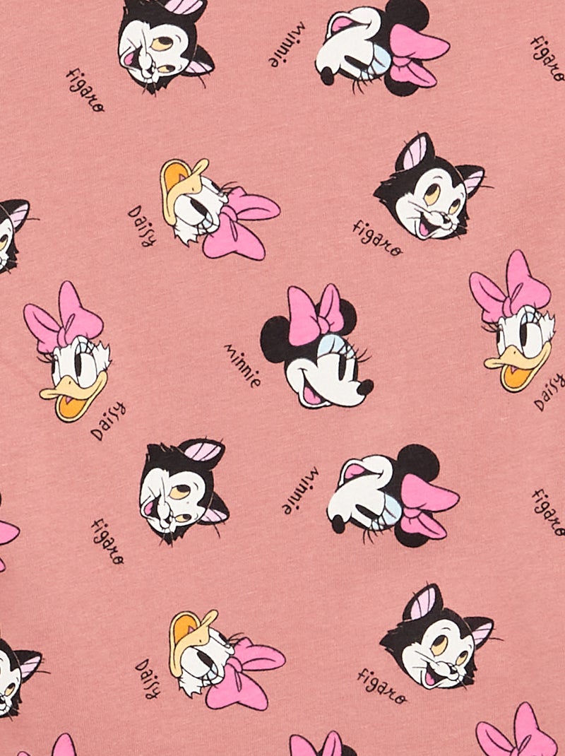 Pijama 'Disney' de algodón de punto Rosa - Kiabi