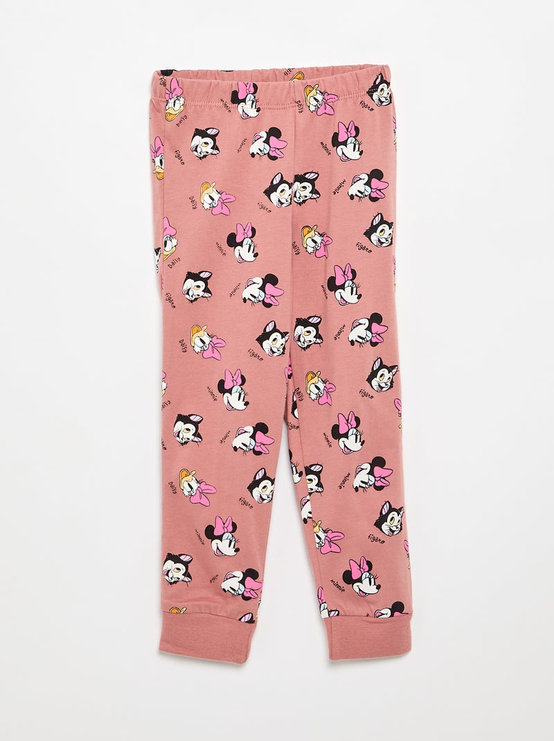 Pijama 'Disney' de algodón de punto Rosa - Kiabi