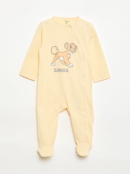 Pijama "Disney" de algodón para bebé - Kiabi