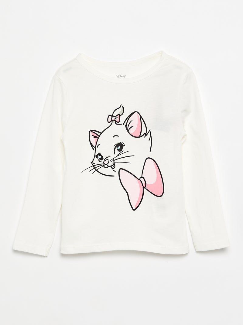 Pijama 'Disney' de punto de algodón Blanco - Kiabi