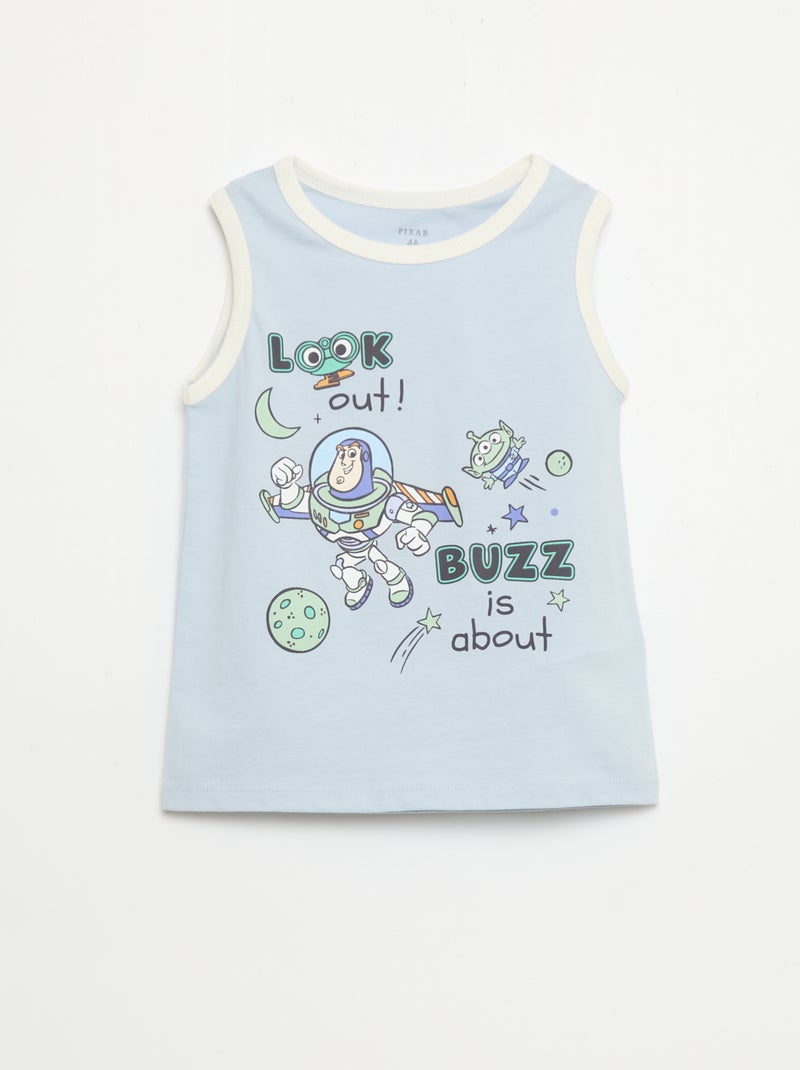 Pijama 'Disney' 'El Rey León' camiseta + pantalón corto - 2 piezas Azul - Kiabi