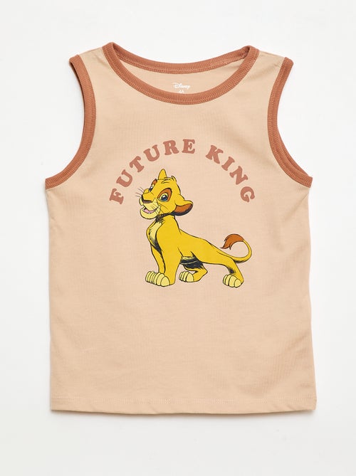 Pijama 'Disney' 'El Rey León' camiseta + pantalón corto - 2 piezas - Kiabi