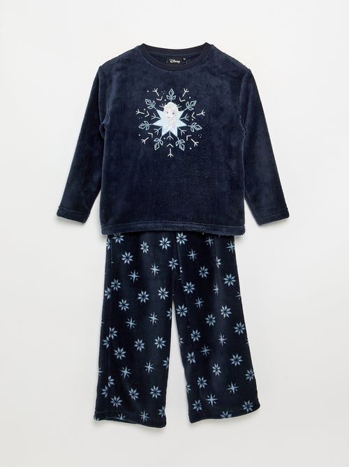 Pijama 'Disney' 'Frozen' de 2 piezas - Camiseta de manga larga + pantalón - Kiabi Pijama 'Disney' 'Frozen' de 2 piezas - Camiseta de manga larga + pantalón - Kiabi