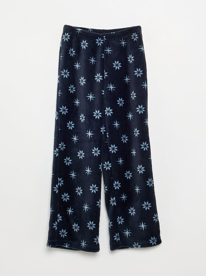 Pijama 'Disney' 'Frozen' de 2 piezas - Camiseta de manga larga + pantalón Azul - Kiabi