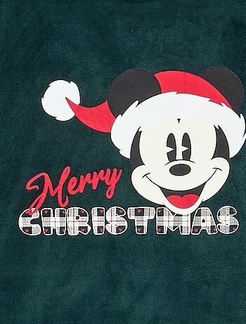 Pijama 'Disney' 'Mickey' de 2 piezas de forro polar - Camiseta de manga larga + pantalón