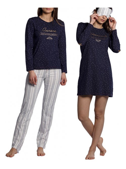 Pijama DODO HOMEWEAR - Pack de 2 - Kiabi