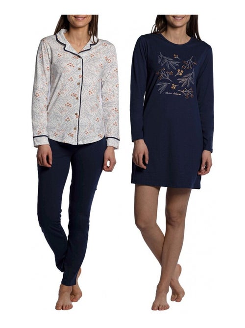 Pijama DODO HOMEWEAR - Pack de 2 - Kiabi