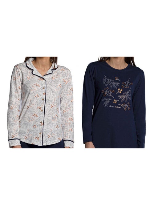 Pijama DODO HOMEWEAR - Pack de 2 - Kiabi