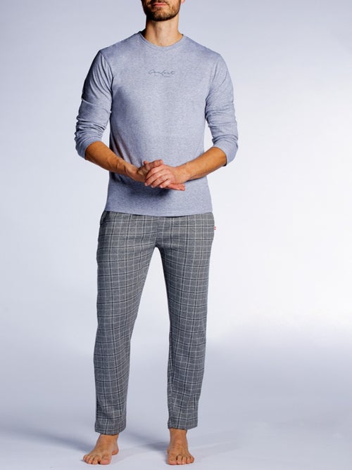 Pijama DODO HOMEWEAR - Pack de 2 - Kiabi Pijama DODO HOMEWEAR - Pack de 2 - Kiabi