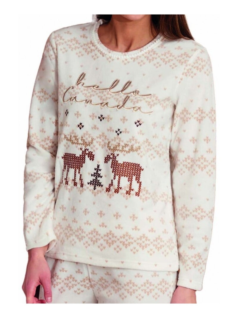 Pijama DODO HOMEWEAR Beige - Kiabi