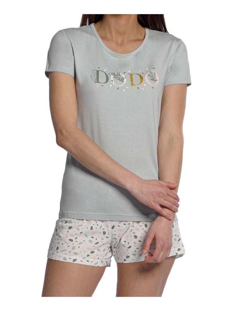 Pijama DODO HOMEWEAR Gris amarillo gris - Kiabi