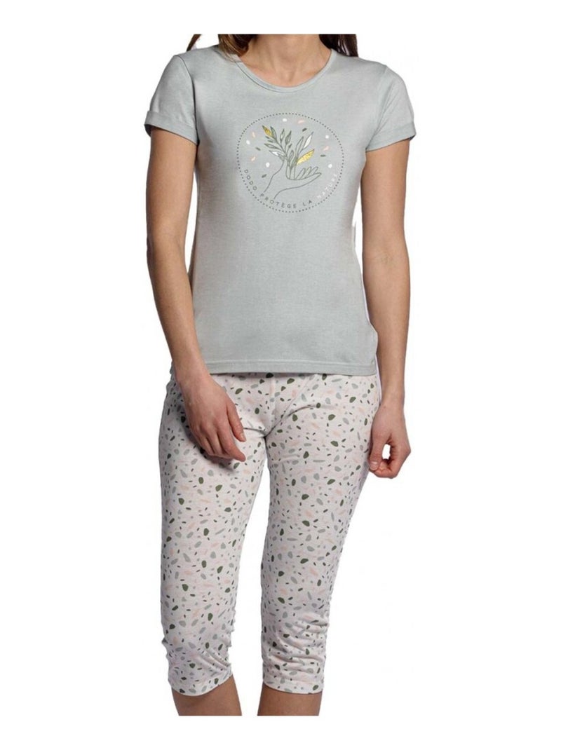 Pijama DODO HOMEWEAR Gris dorado - Kiabi