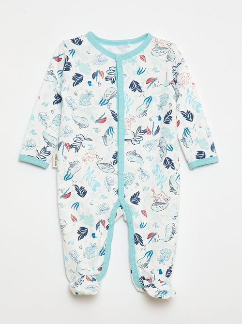 Pijama "dors bien" 'Petit Béguin' - Kiabi