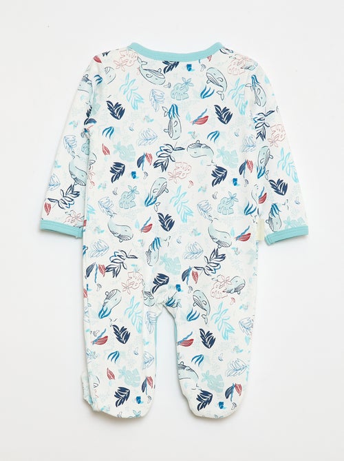 Pijama "dors bien" 'Petit Béguin' - Kiabi