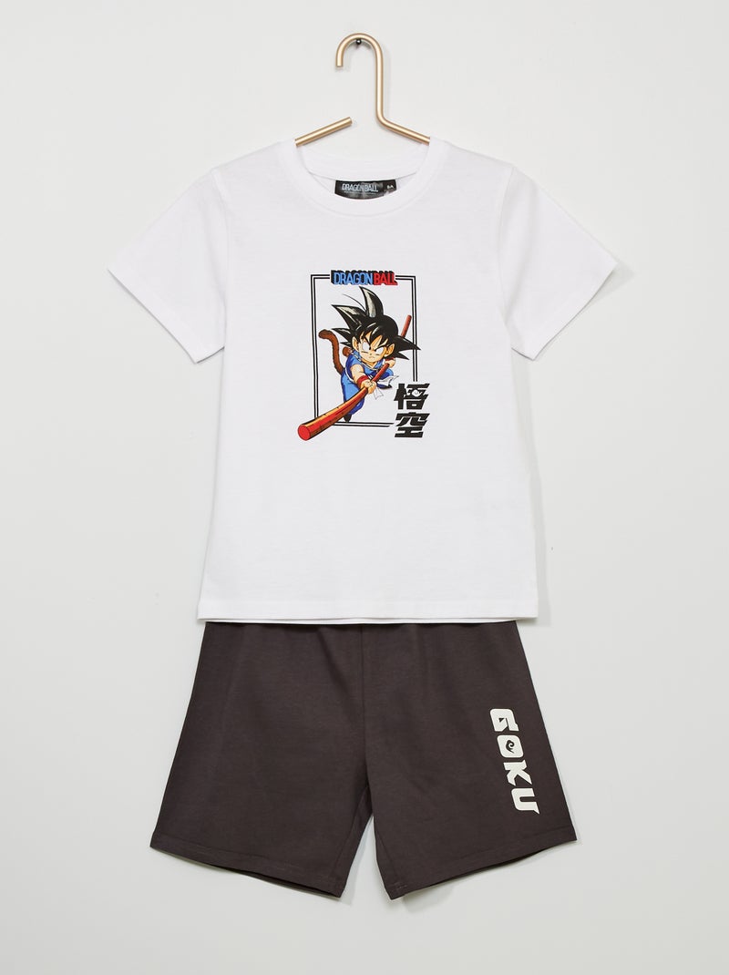 Pijama 'Dragon Ball Z' BLANCO - Kiabi