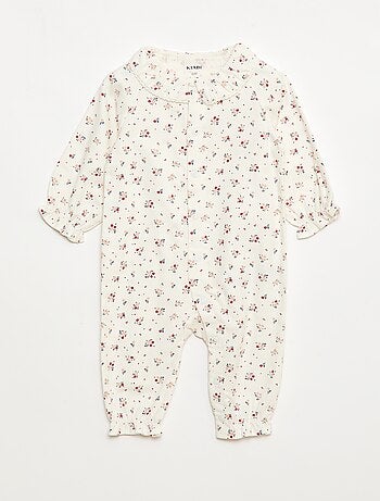 Pijama enterizo cálido de franela