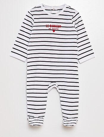 Pijama enterizo de algodón