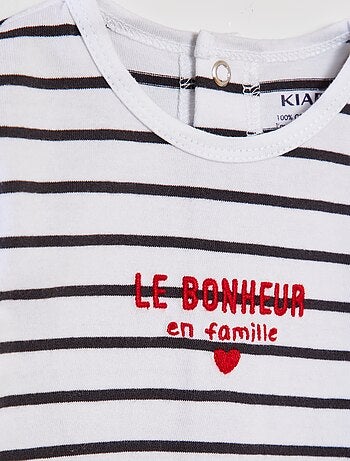 Pijama enterizo de algodón