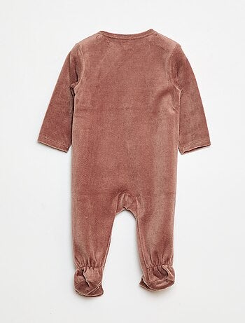 Pijama enterizo de terciopelo 'Simba' 'Disney'