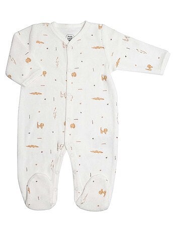 Pijama enterizo unisex para recién nacido