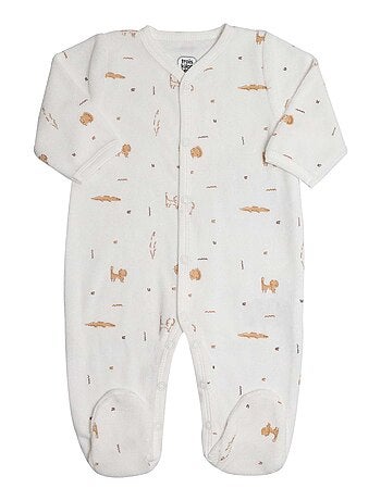 Pijama enterizo unisex para recién nacido