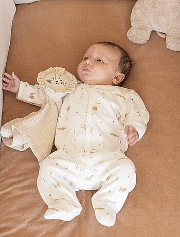 Pijama enterizo unisex para recién nacido