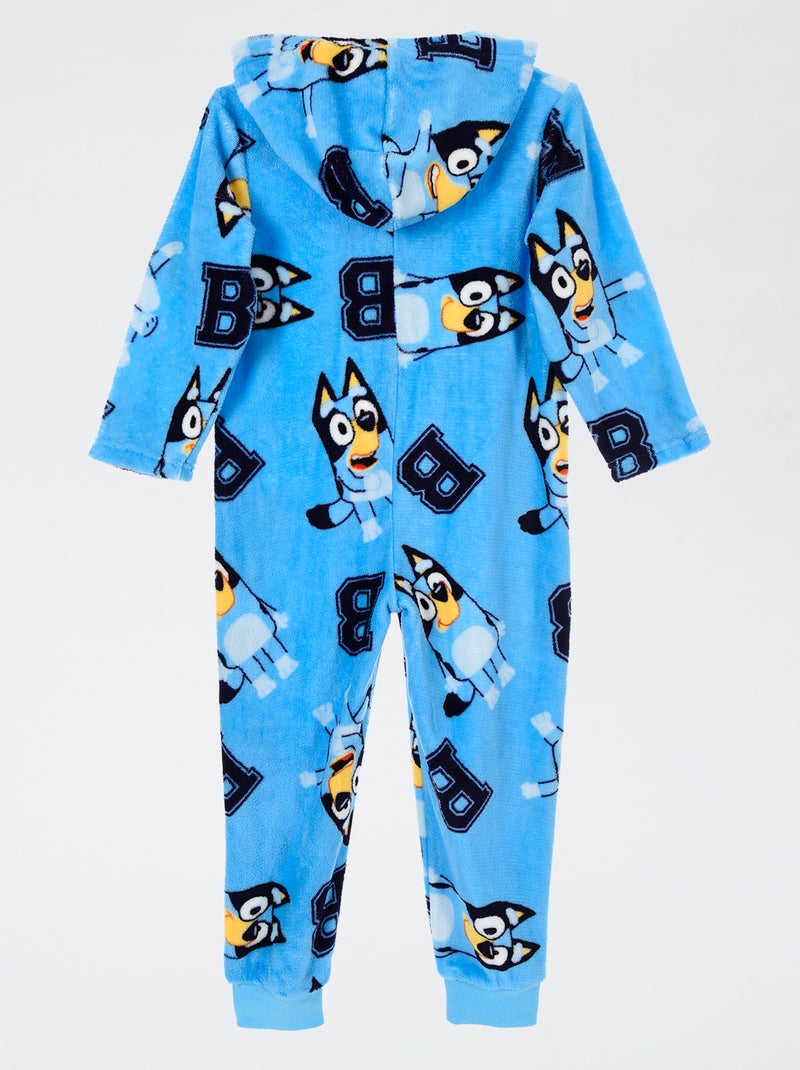 Pijama Entero 'Bluey' de Forro Polar Azul - Kiabi