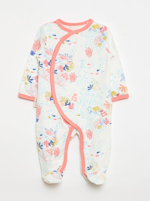 Pijama entero de algodón 'Petit Béguin' - Kiabi