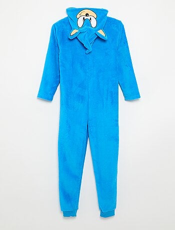 Pijama entero 'Sonic' de forro polar
