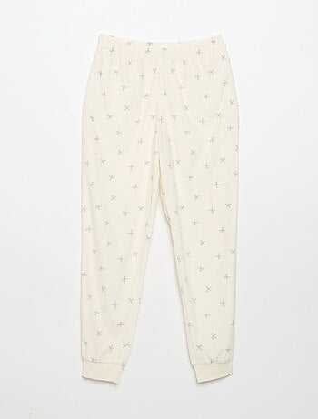 Pijama estampado de 2 piezas - Sudadera + pantalón