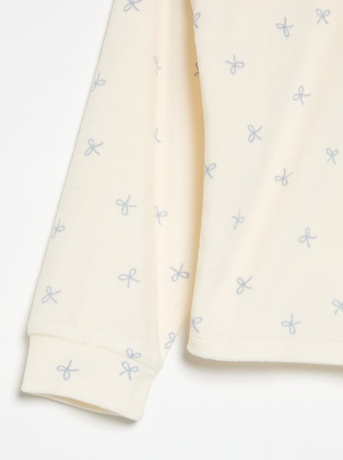 Pijama estampado de 2 piezas - Sudadera + pantalón - Kiabi Pijama estampado de 2 piezas - Sudadera + pantalón - Kiabi
