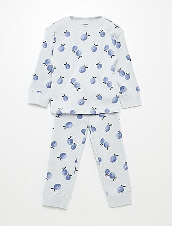 Pijama estampado de punto - 2 piezas
