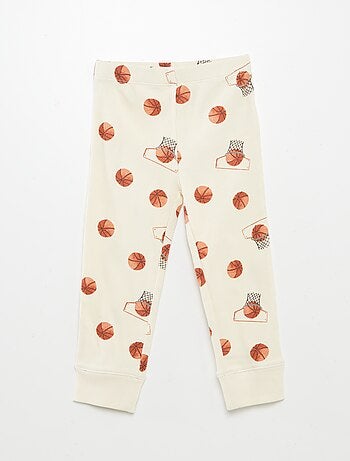 Pijama estampado de punto - 2 piezas