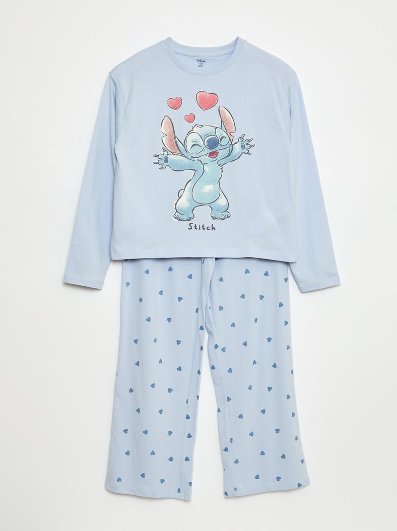 Pijama estampado 'El rey león'  - 2 piezas Azul - Kiabi