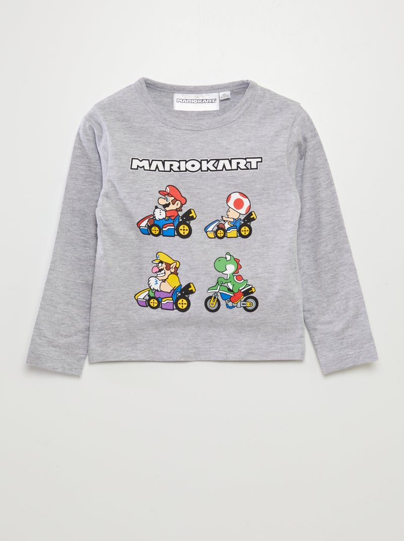 Pijama estampado 'Mario' - 2 piezas AZUL - Kiabi