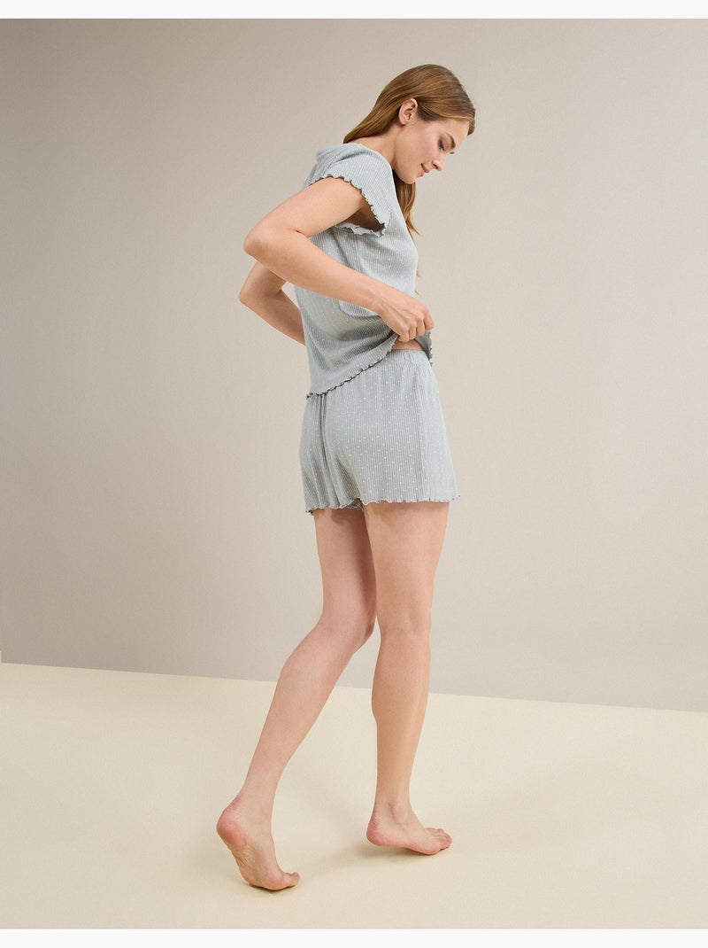 Pijama estampado, MO Fashion Verde - Kiabi