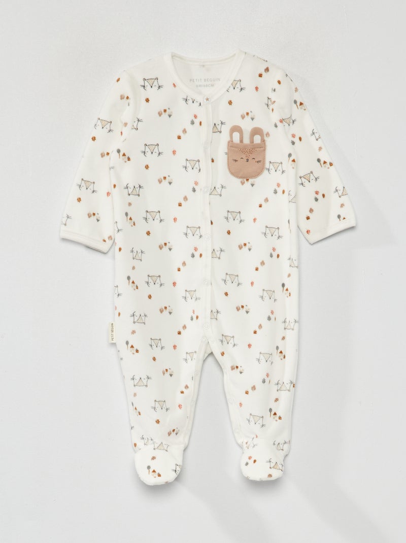 Pijama estampado 'Petit Beguin' estampado - Kiabi
