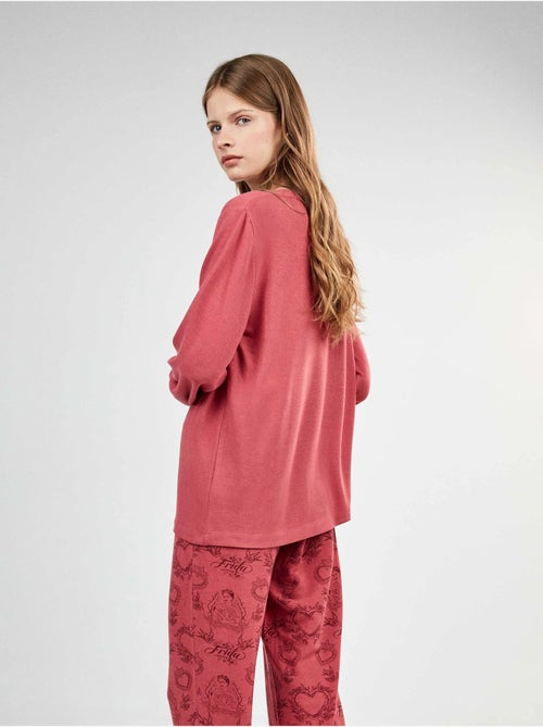 Pijama frida kahlo con pantalón estampado étnico - Kiabi Pijama frida kahlo con pantalón estampado étnico - Kiabi