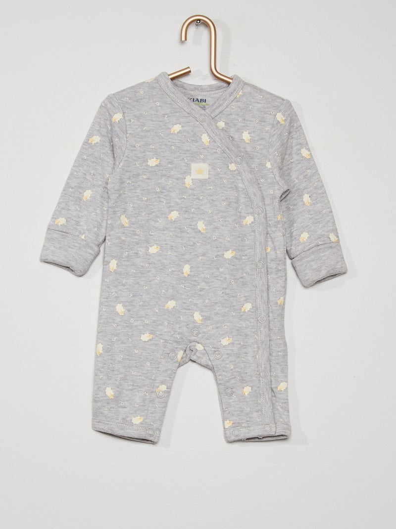 Pijama GRIS - Kiabi
