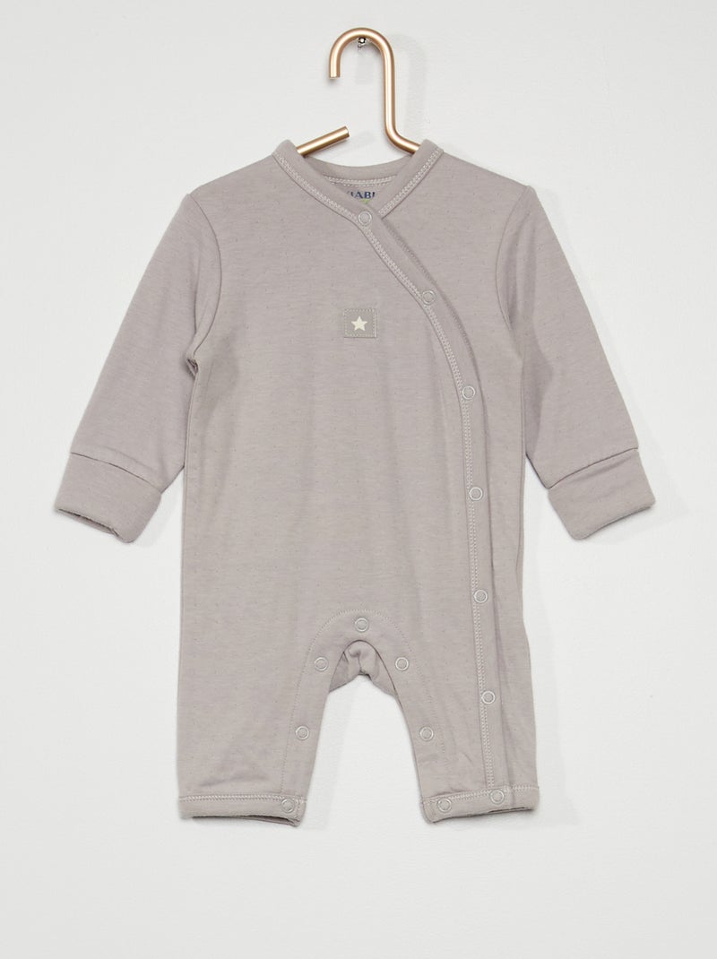 Pijama GRIS - Kiabi