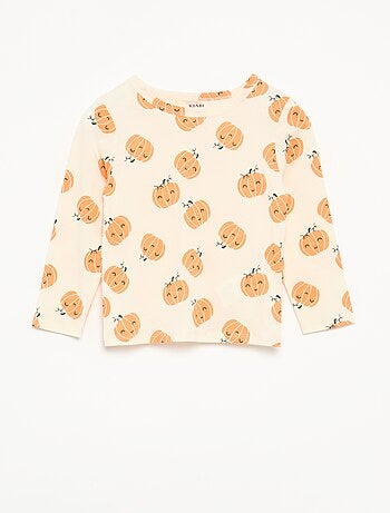 Pijama 'Halloween' 2 piezas - Camiseta de manga larga + pantalón