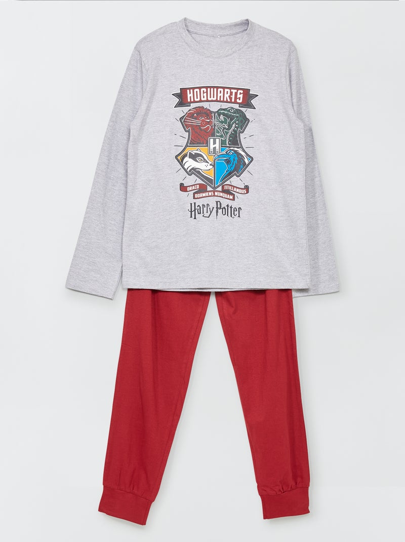 Pijama 'Harry Potter' - 2 piezas GRIS - Kiabi